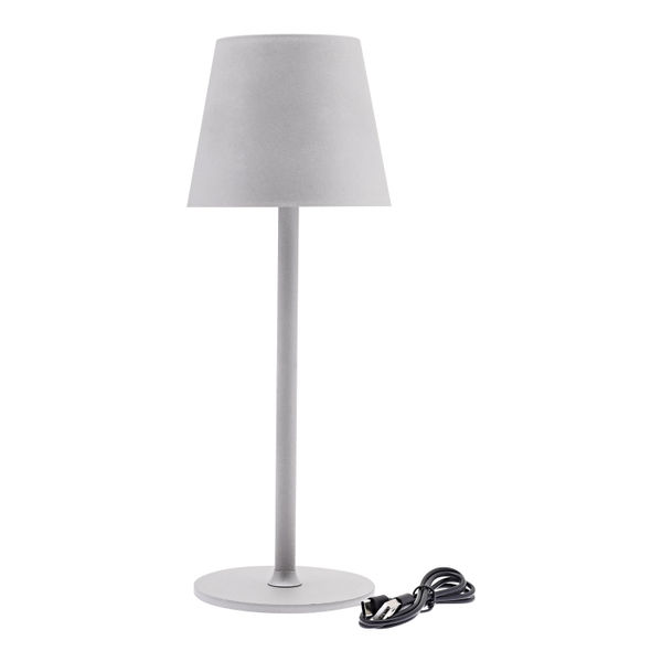 LÁMPARA DE MESA LED CON CONTROL DE TEMPERATURA 3 W PLATA | The Home ...