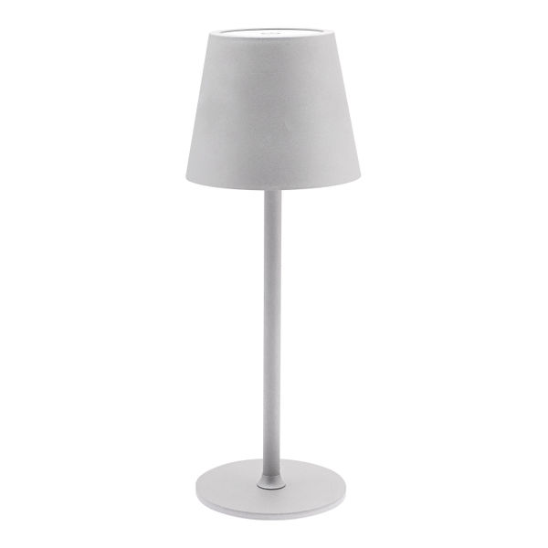 LÁMPARA DE MESA LED CON CONTROL DE TEMPERATURA 3 W PLATA | The Home ...