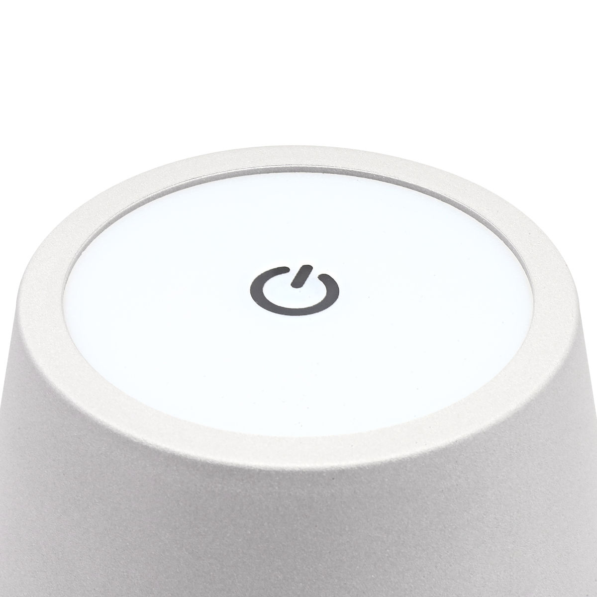 LÁMPARA DE MESA LED CON CONTROL DE TEMPERATURA 3 W PLATA | The Home ...
