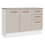 Gabinete Tarja Madesa Blanco/Crema