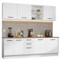 Madesa Gabinete Cocina 240cm Agata BR 02