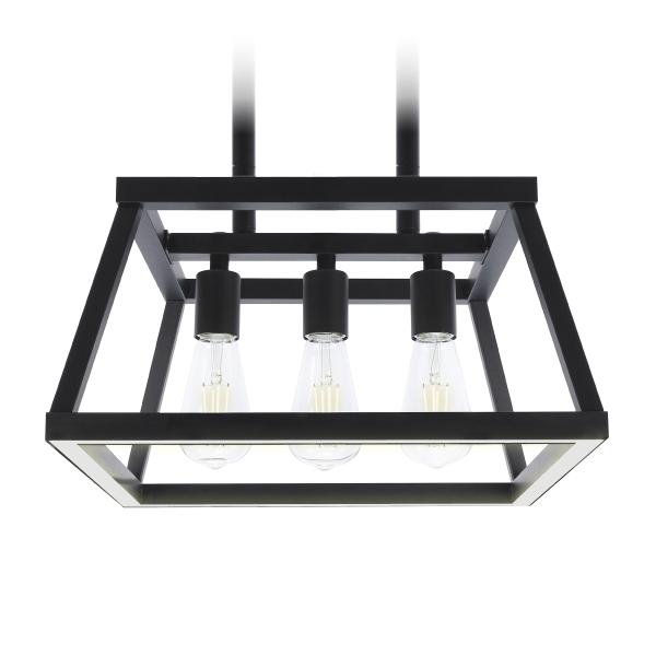 CANDIL DE 22" 5 COLORES DE LUZ, LUZ DE NOCHE NEGRO
