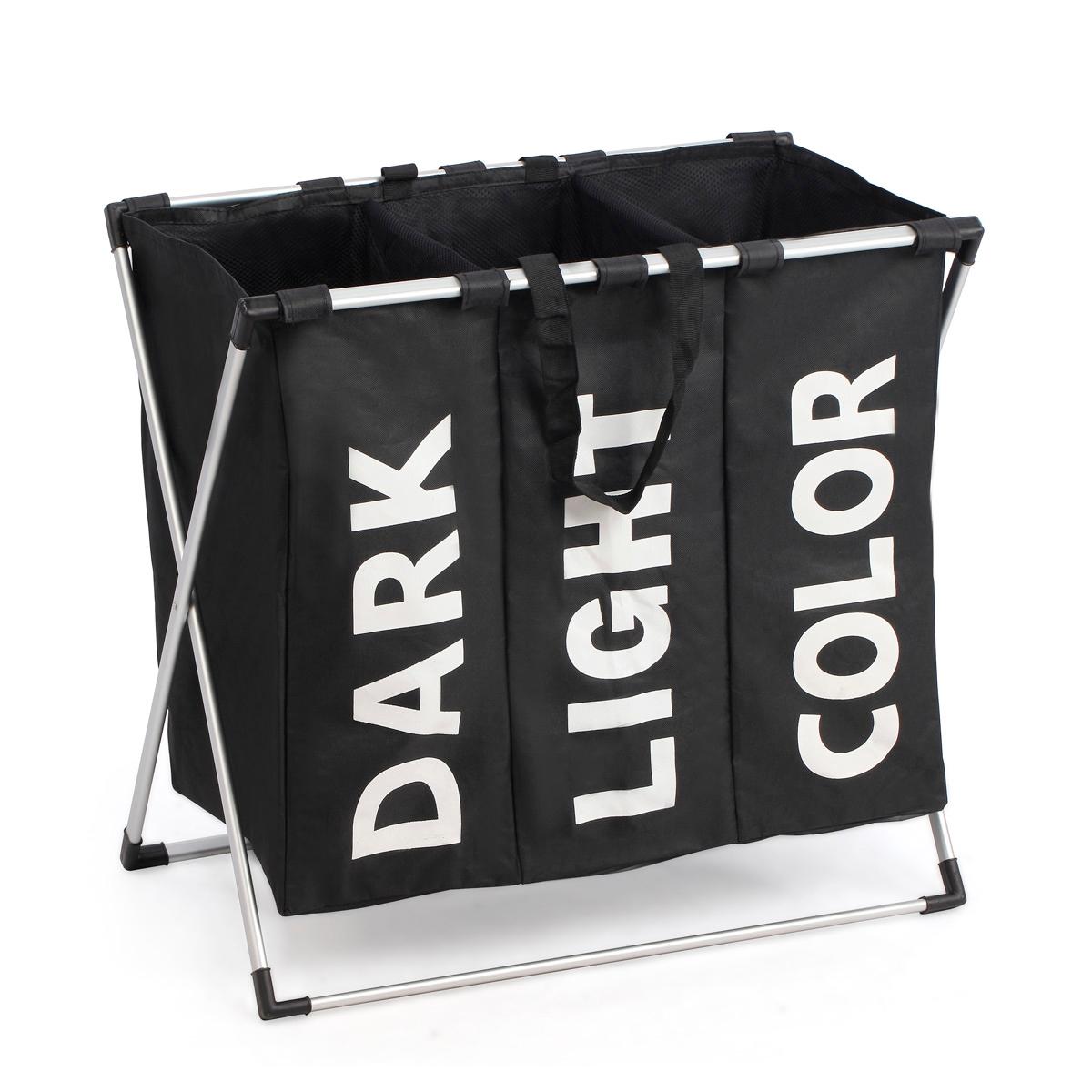 Cesto para ropa sucia roma 3 divisiones