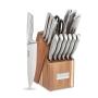 BLOQUE DE CUCHILLOS ELITE DE ACERO INOXIDABLE 15 PZAS CUISINART