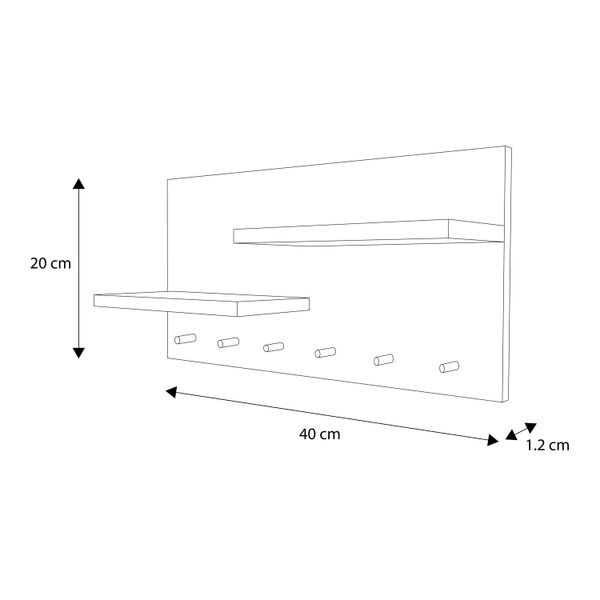 Toile Blanche Rectangulaire Pour Peinture - 20x40x1.6 Cm - Marque Stamperia - Réf. KTL05