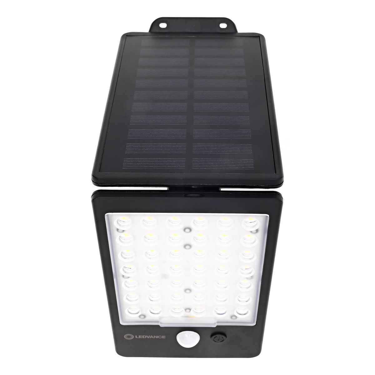 Luminario led solar para sobreponer en muro exterior luz fría 4 w 1 pieza