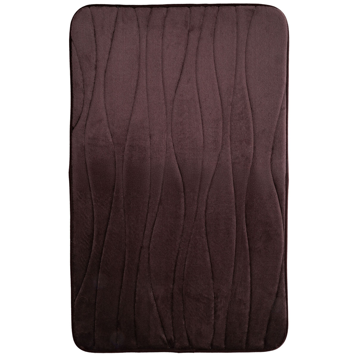 Tapete antideslizante yord para baño 50 x 80 cm café