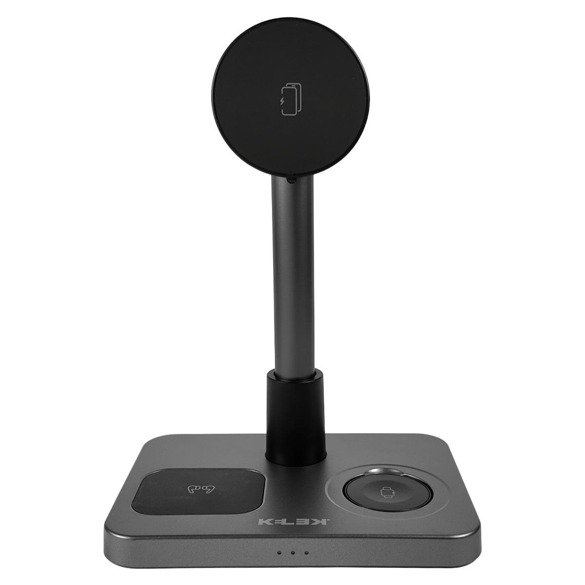 Base telescópica kelek 3 en 1 con cargador inalámbrico