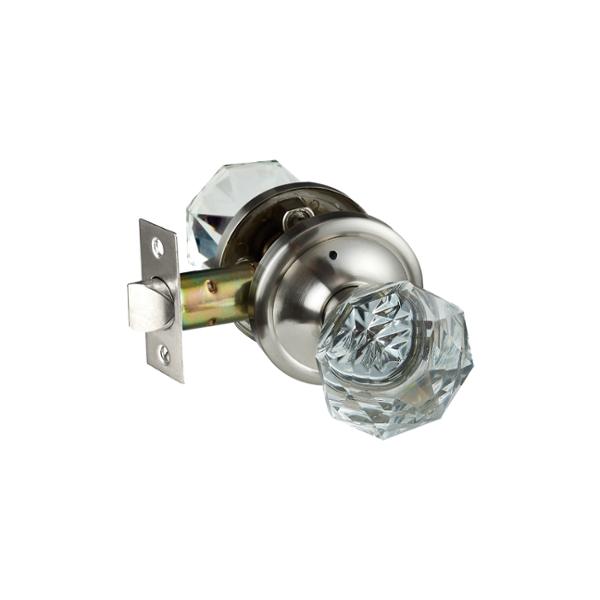 CORE POMO DE CRISTAL PARA INTERIOR NIQUEL SATINADO