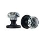 CORE POMO DE CRISTAL PARA INTERIOR NEGRO MATE