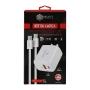 COMBO CARGADOR PARED USB Y USBC 20W + CABLE TIPO C CU2CCSP