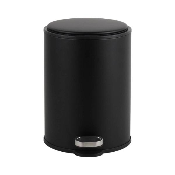 BOTE DE BASURA 6L NEGRO