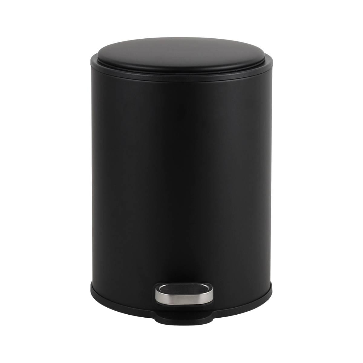 Bote de basura 6l negro