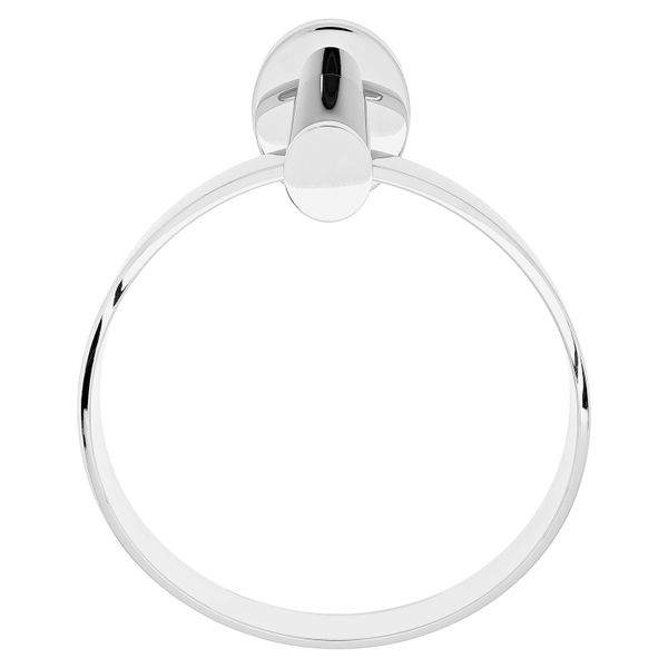 TOALLERO DE ARGOLLA AVRI ACERO INOXIDABLE ACABADO CROMO