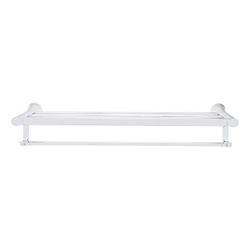 ESTANTE DE TOALLA ACERO INOXIDABLE ACABADO CROMO 10.9 X 66.29 X 20.32 CM