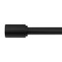 SET CORTINERO 3/4" DE 0.91 - 1.67 M NEGRO MATE