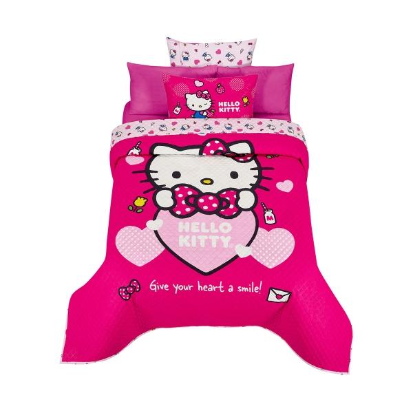 EDRECOLCHA MATRIMONIAL HELLO KITTY HEART