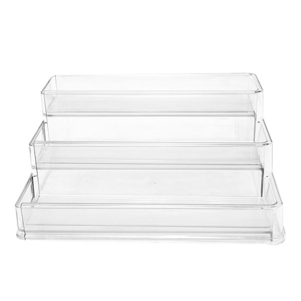 ORGANIZADOR EXPANDIBLE DE 3 NIVELES TRANSPARENTE
