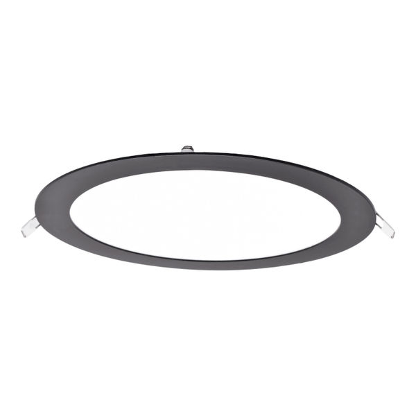 LUMINARIO LED PARA TECHO FLAT 8 PULGADAS COLOR NEGRO