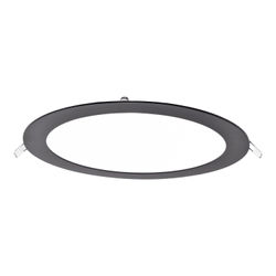 LUMINARIO LED PARA TECHO FLAT 8 PULGADAS COLOR NEGRO