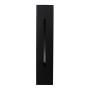 LAMPARA DE CORTESIA LED, EMPOTRAR EN MURO 3W NEGRO