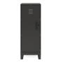 LOCKER METALICO CON 3 REPISAS, COLOR NEGRO