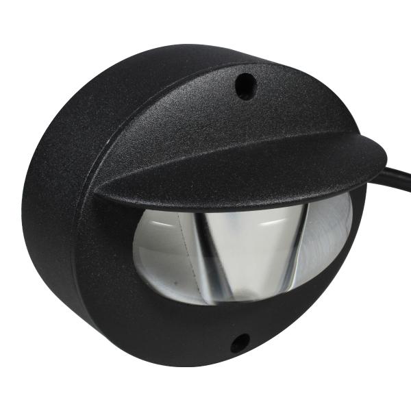 LAMPARA LED DE SOBREPONER 6.5W, 3000K, NEGRO