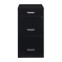 ARCHIVERO ORGANIZADOR 3 CAJONES CARTA, COLOR NEGRO