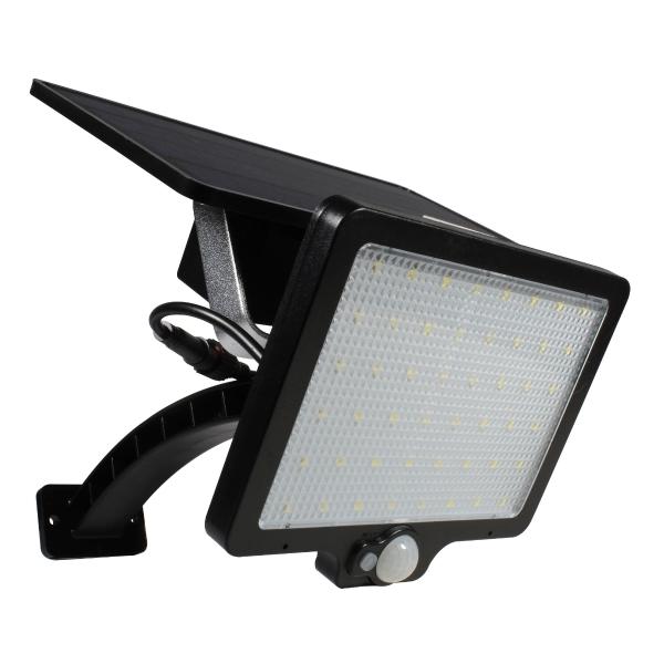 LAMPARA LED SOLAR C/ SENSOR DE MOVIMIENTO 6W,6500K