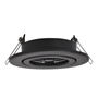 LUMINARIO LED PARA TECHO BASIC DIRIGIBLE COLOR NEGRO
