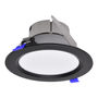 LUMINARIO EMPOTRADO LED DE TECHO COLOR NEGRO