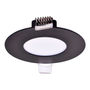 LUMINARIO LED PARA TECHO FLAT 3 PULGADAS COLOR NEGRO