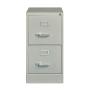ARCHIVERO METALICO 2 CAJONES CARTA, COLOR GRIS CLARO