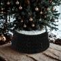 COLLAR PARA PINO YUTE NAVIDEÑO NEGRO 24.9 X 69.5 CM