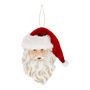 COLGANTE NAVIDEÑO SANTA CLAUS ROJO 16 CM