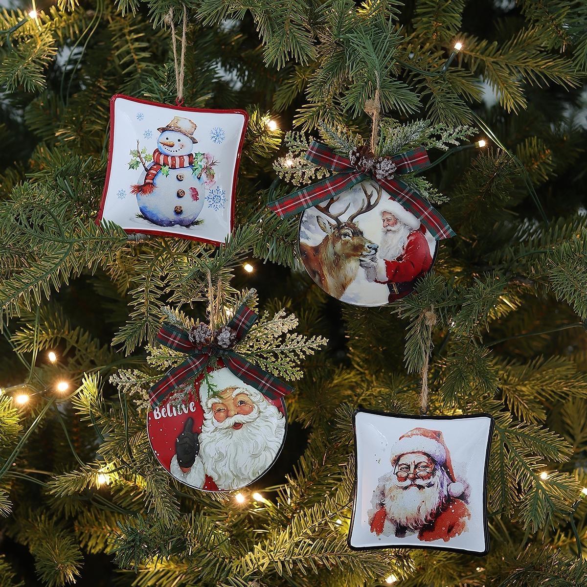 Colgante vintage 12cm 4 diseños diferentes