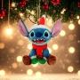 COLGANTE NAVIDEÑO DISNEY STITCH MULTICOLOR 16 X 10 X 16 CM