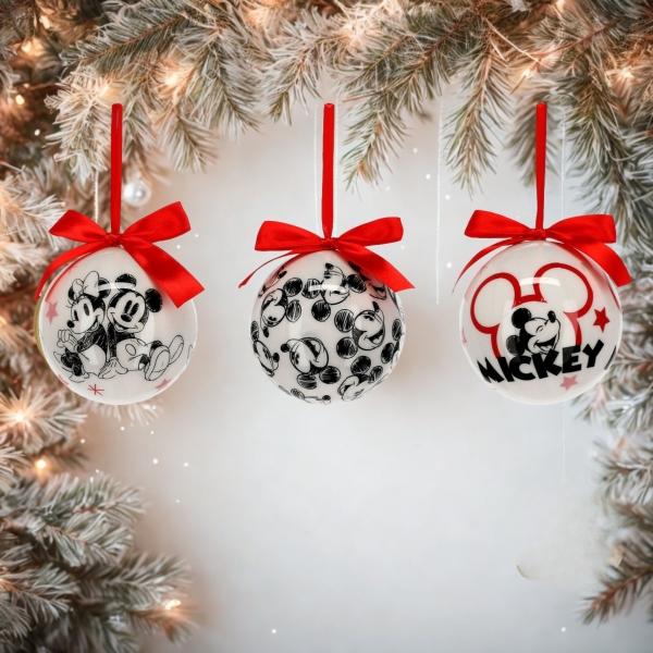 COLGANTE 10CM CON MOÑO COLORES DISNEY