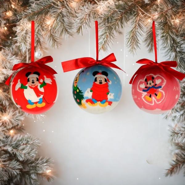 COLGANTE 10CM CON MOÑO BLANCO DISNEY