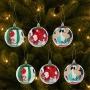COLGANTE NAVIDEÑO DISNEY MICKEY MOUSE MULTICOLOR 7.8 CM 6 PIEZAS