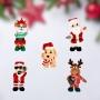 PELUCHE NAVIDEÑO ANIMADO 38.5 CM DISPONIBLE EN 6 ESTILOS