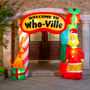 INFLABLE NAVIDEÑO ILUMINADO 2.73 X 3.5 M x 95 CM ARCO GRINCH