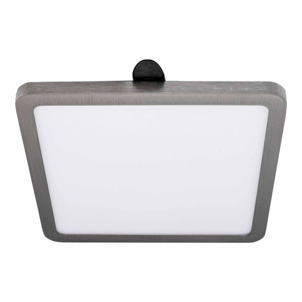 LUMINARIO EMPOTRADO EN TECHO 5" DE 12W CON LUZ AJUSTABLE GRIS