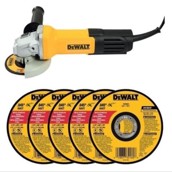 KIT DE ESMERILADORA 41/2 Y 5 DISCOS