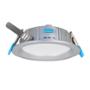 LUMINARIO LED EMPOTRADO PARA TECHO COLOR PLATA