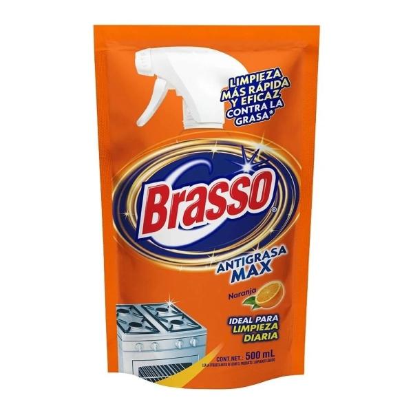 LIMPIADOR DESENGRASANTE COCINA BRASSO NARANJA DOYPACK