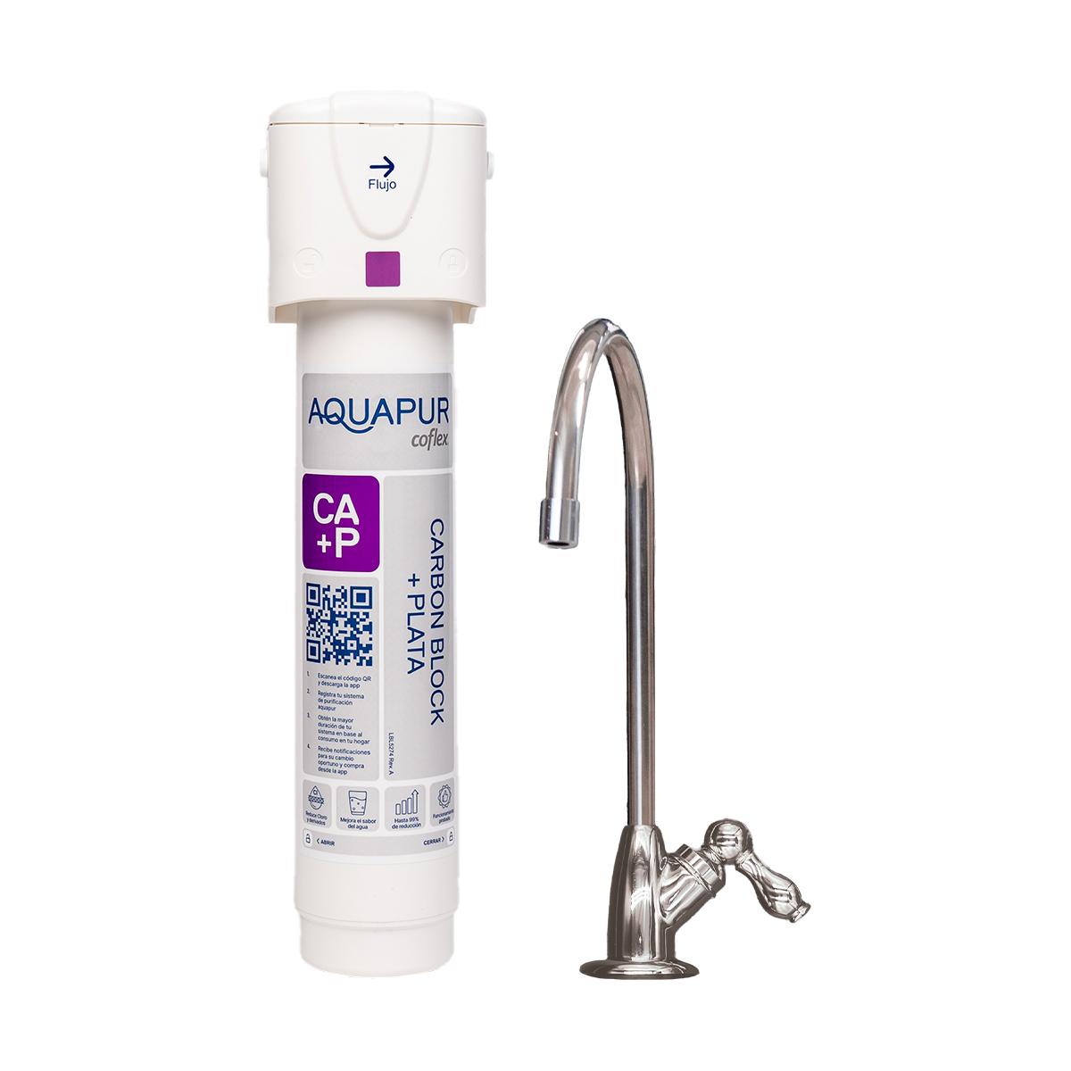 Purificador 1 etapa bajo cubierta 2000 l aquapur coflex