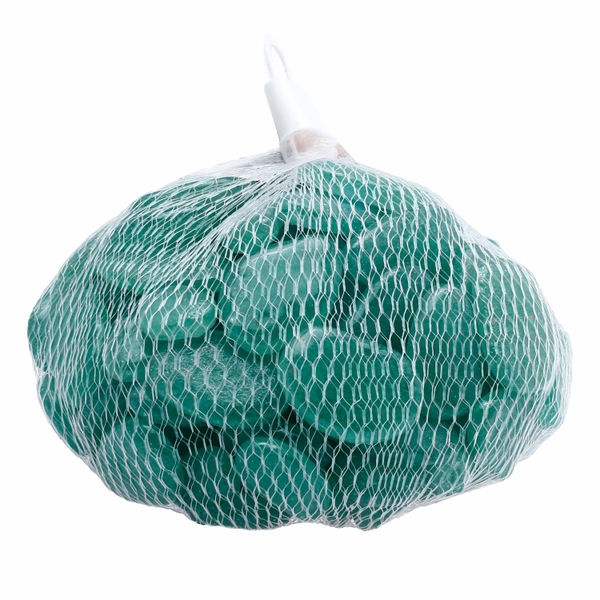 PIEDRA DECORATIVA DE VIDRIO COLOR JADE 2KG