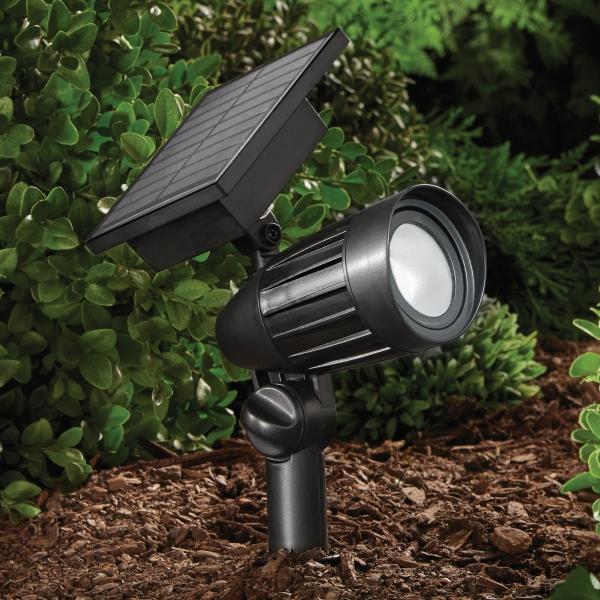 LUMINARIO LED ESTACA SOLAR MATE 1 LUZ DE COLORES
