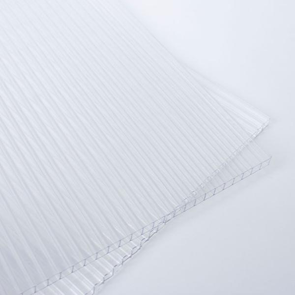 LAMINA POLICARBONATO CELULAR COLOR CRISTAL 1.22X3.05